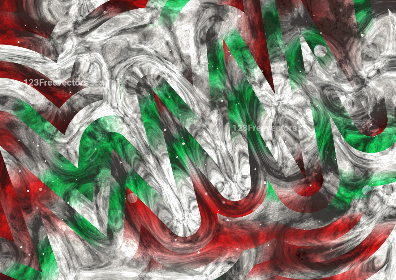 Festive Abstract Swirls
