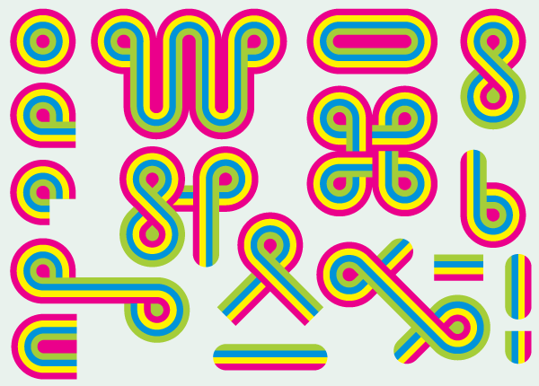Color Shapes Vector Graphic Design Elements
