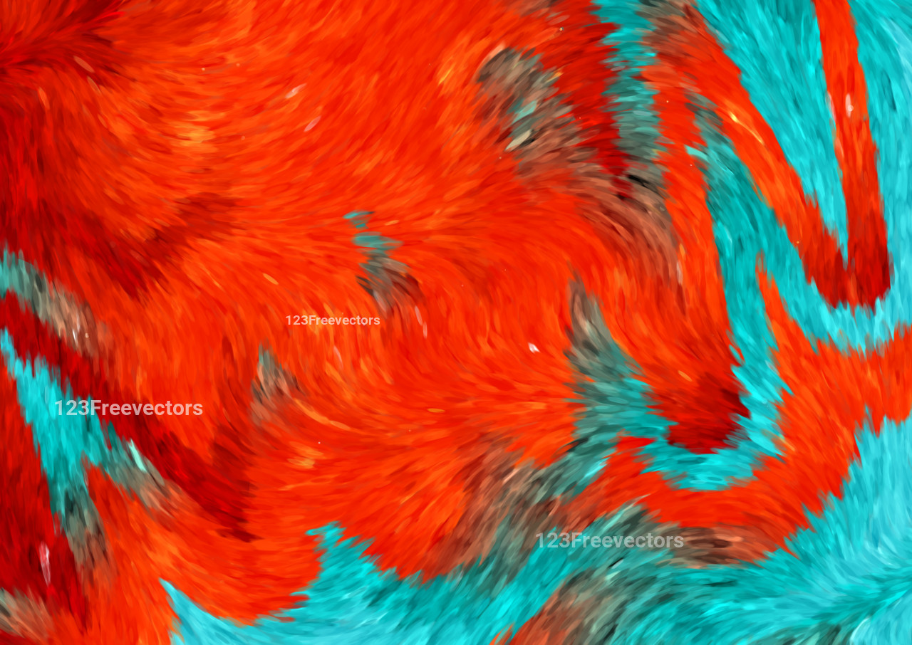 Abstract Red and Blue Texture Background