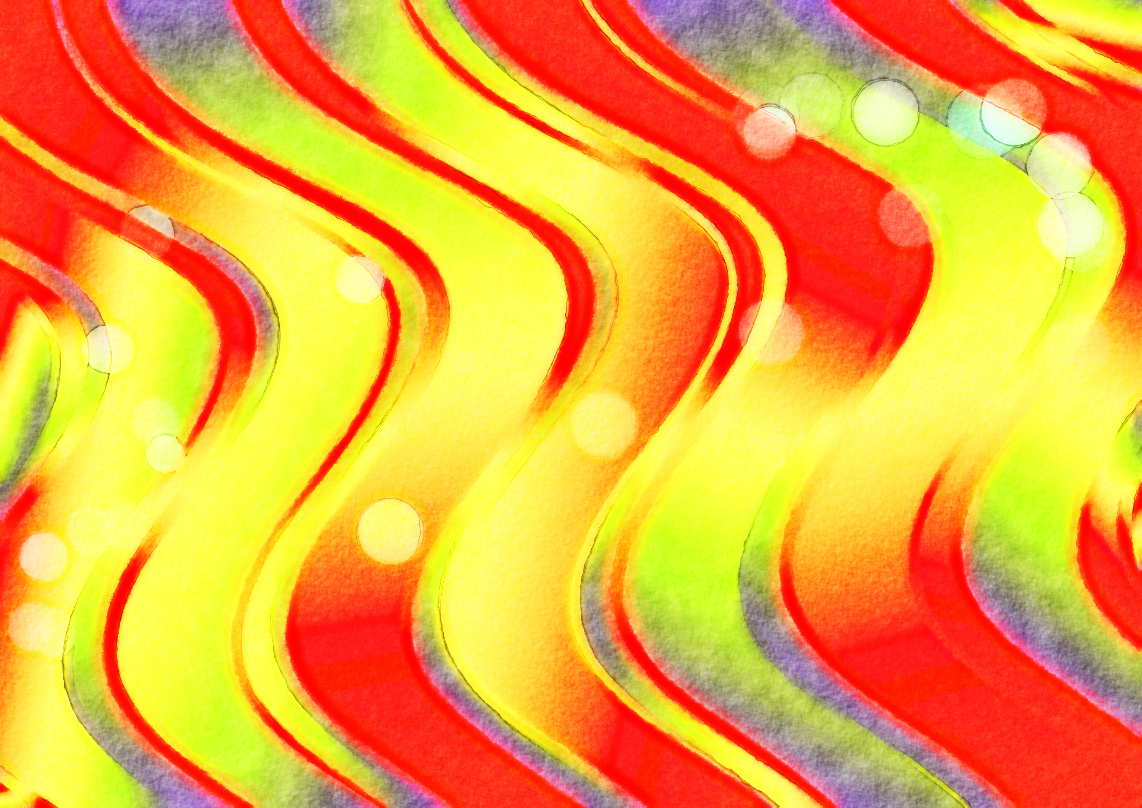 Abstract Wavy Pattern
