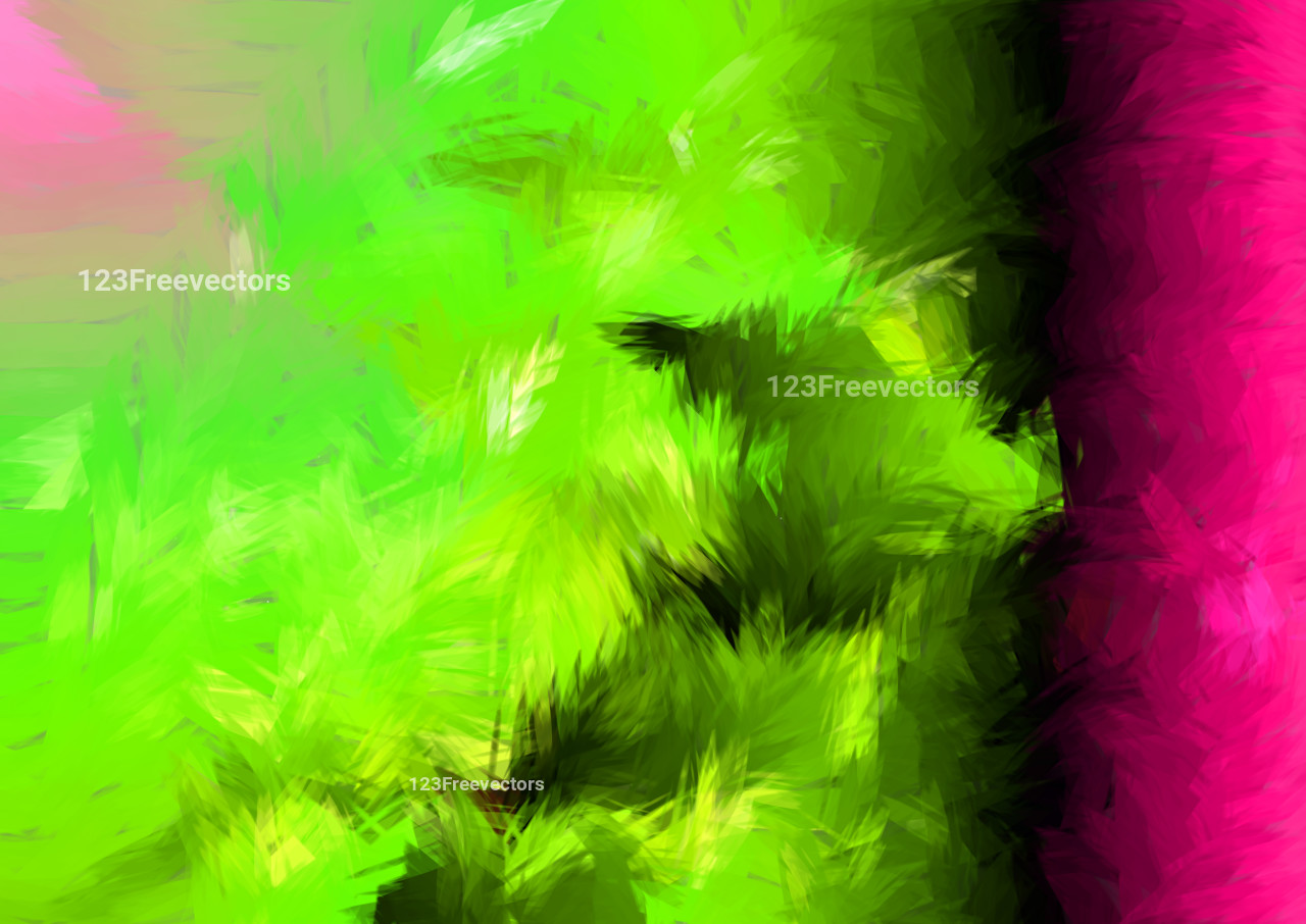 Abstract Brushstroke Colors
