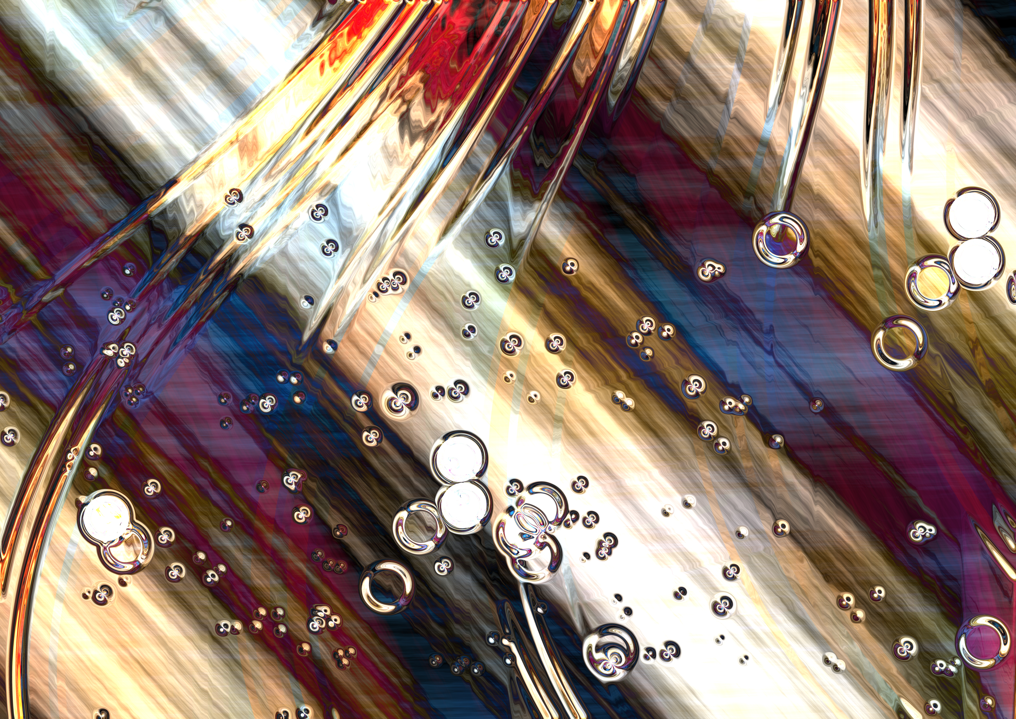 Abstract Bubbles and Lines