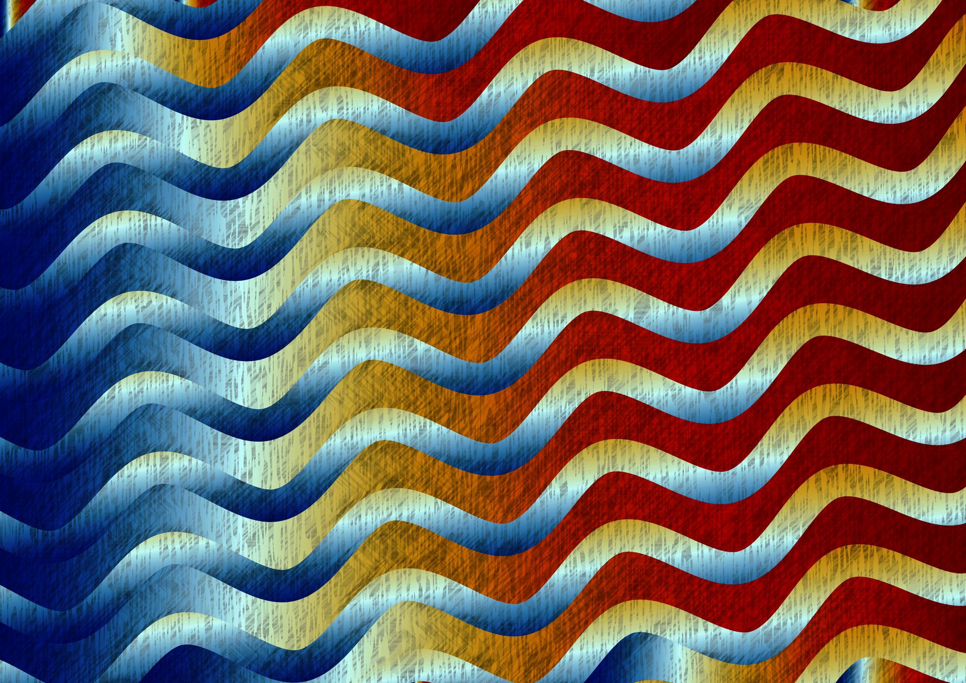 Wavy Striped Abstract