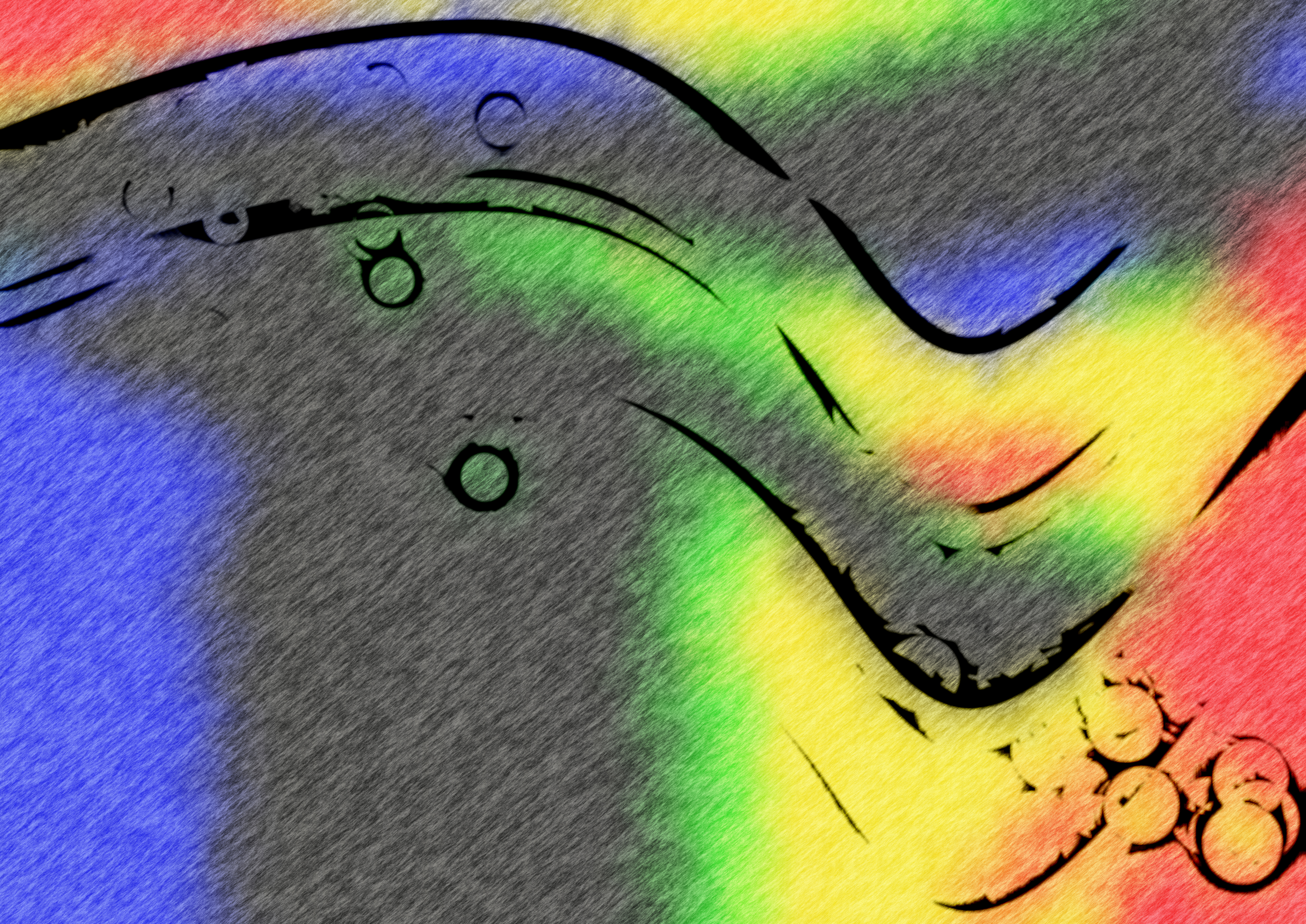 Abstract Rainbow Design
