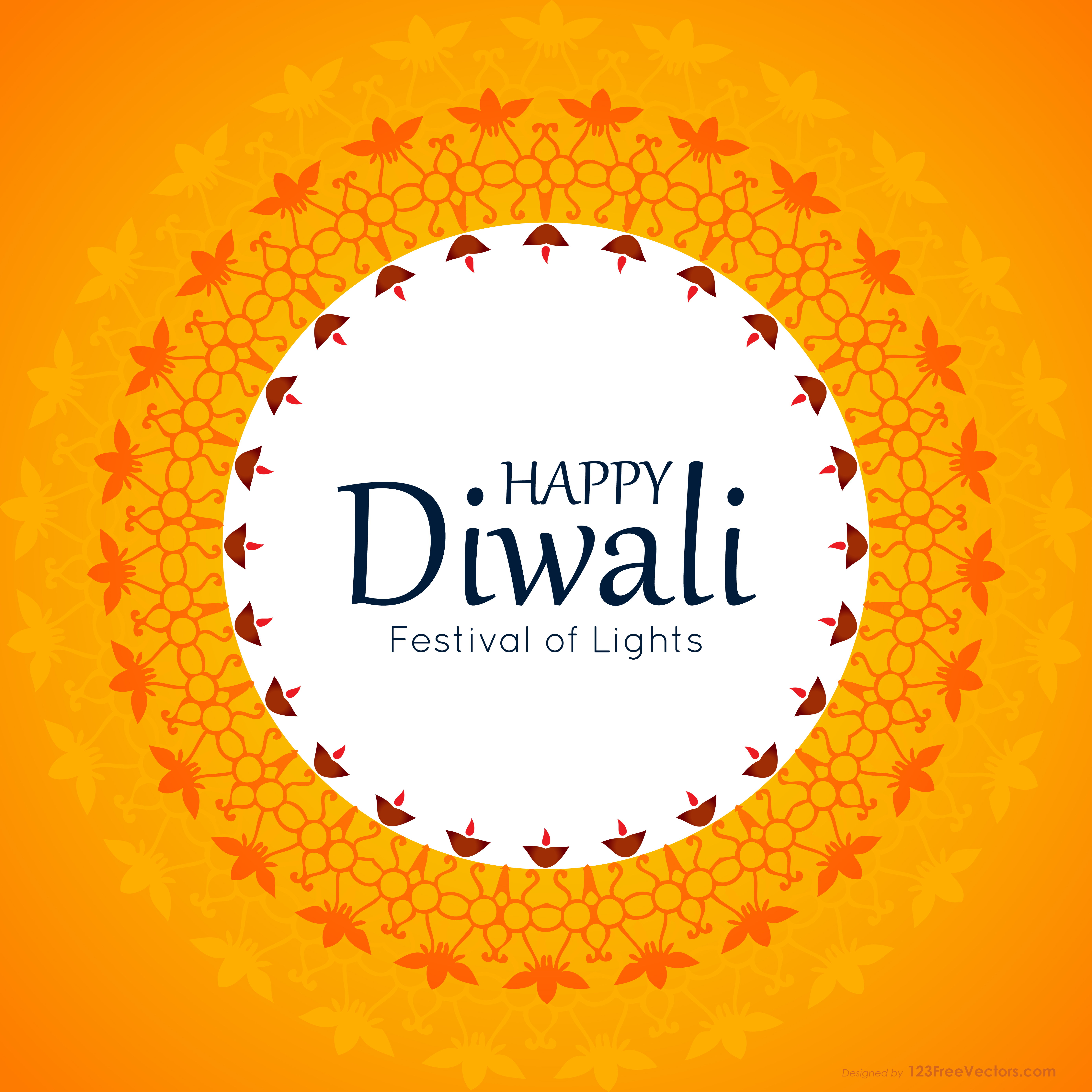 Free Diwali Banner Background Image