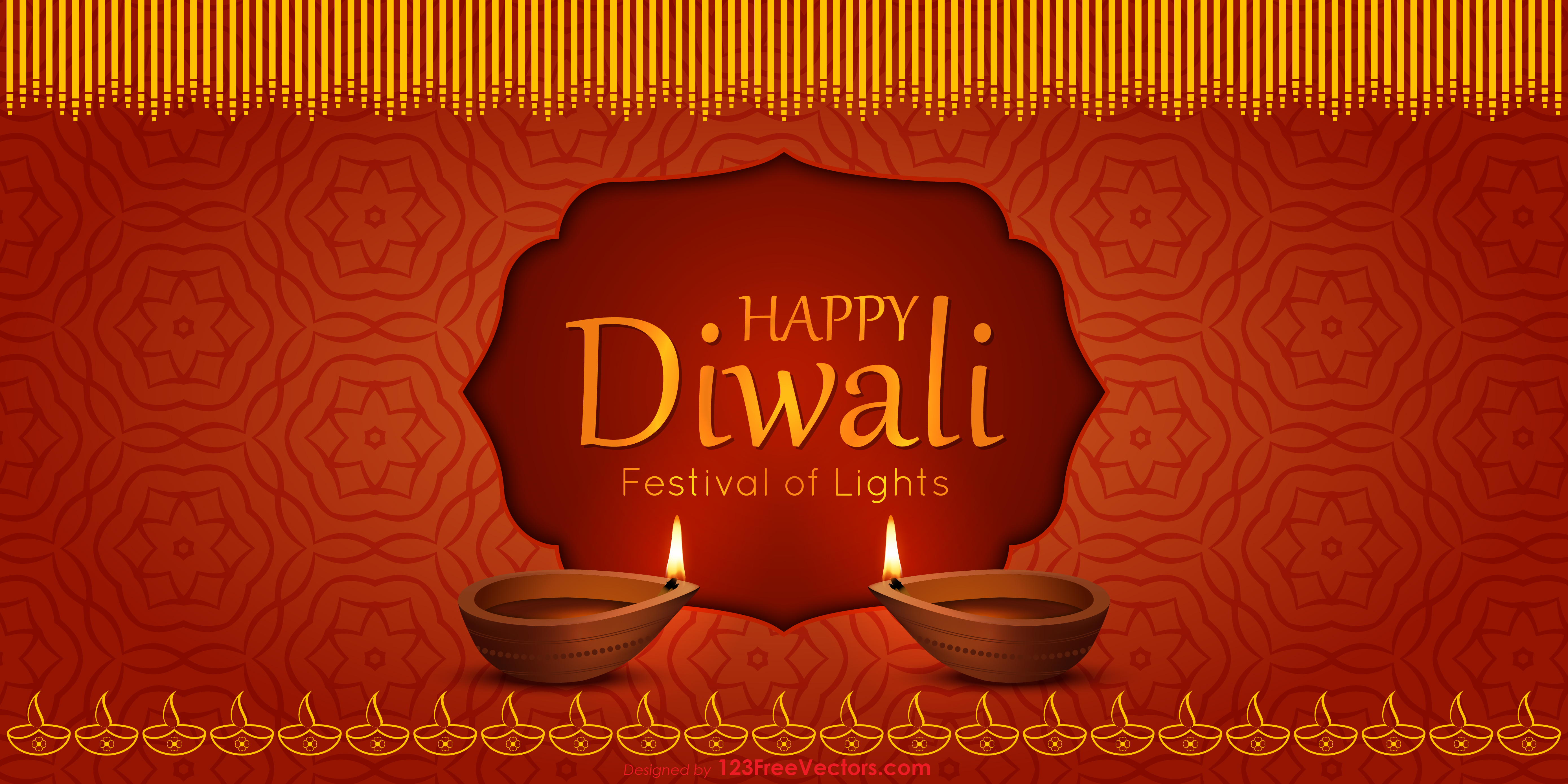Happy Diwali Banner Background Stock Photo  Adobe Stock