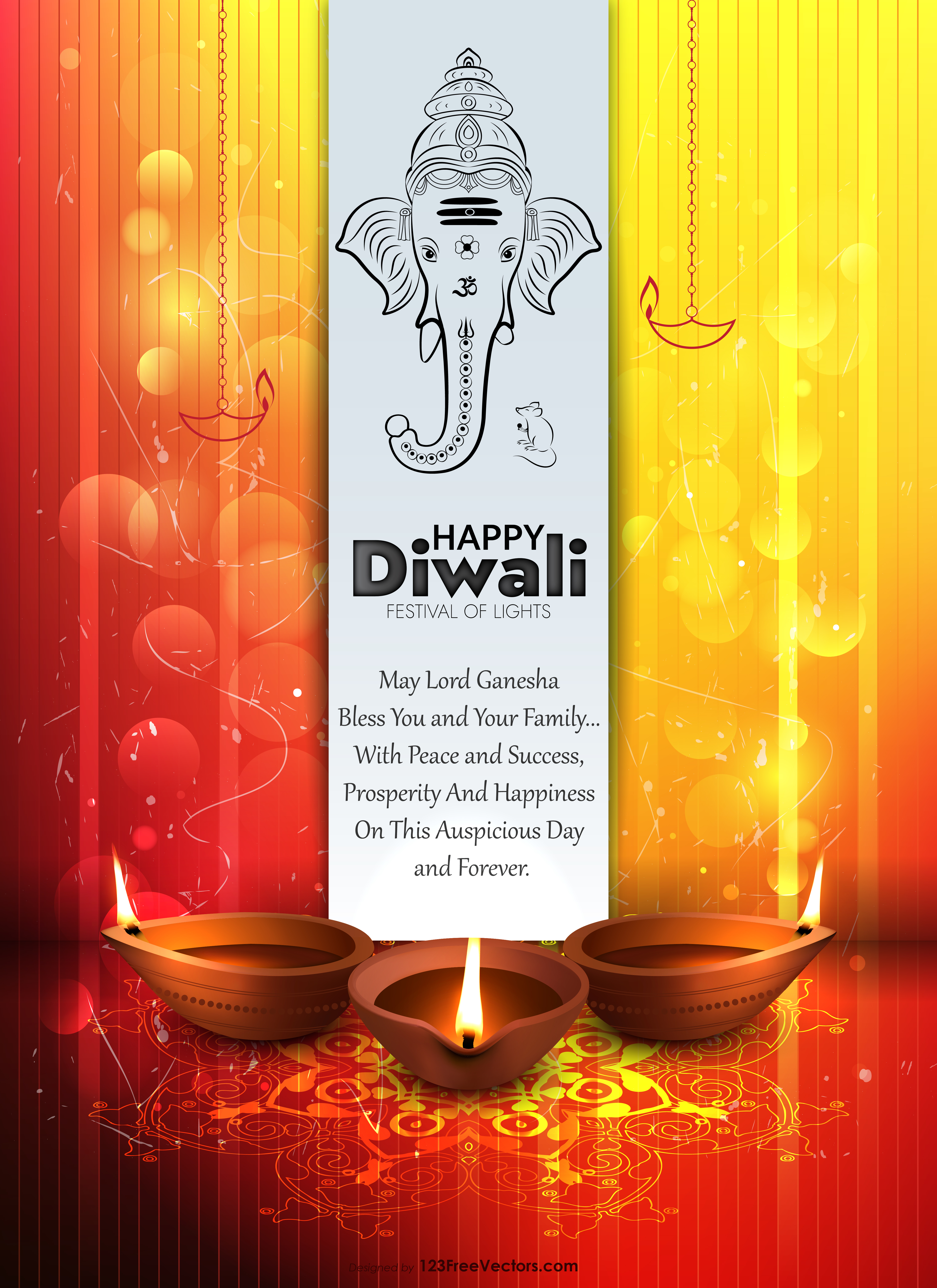Free Happy Diwali Poster