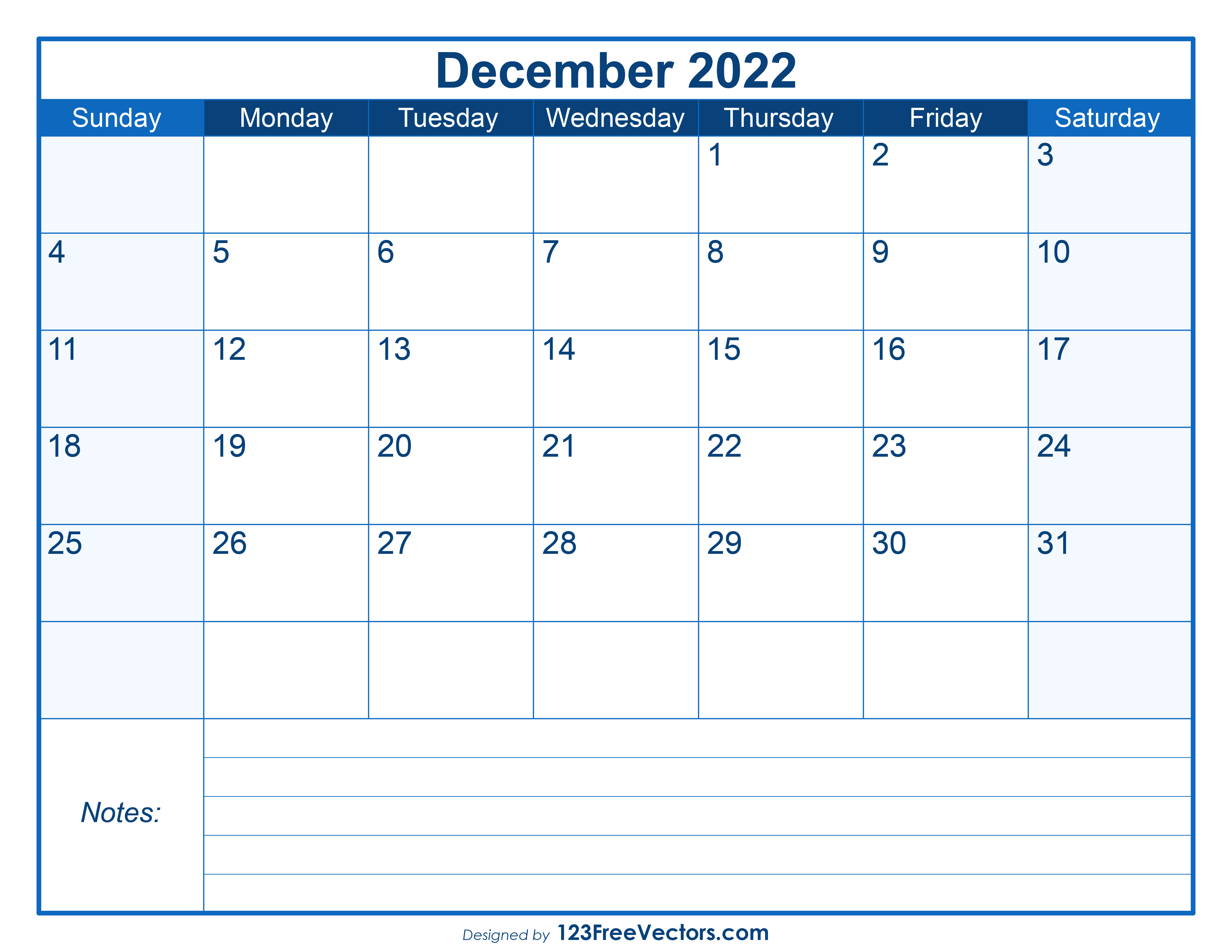 FREE PRINTABLE CALENDAR TEMPLATES DECEMBER 2022 visual data 3