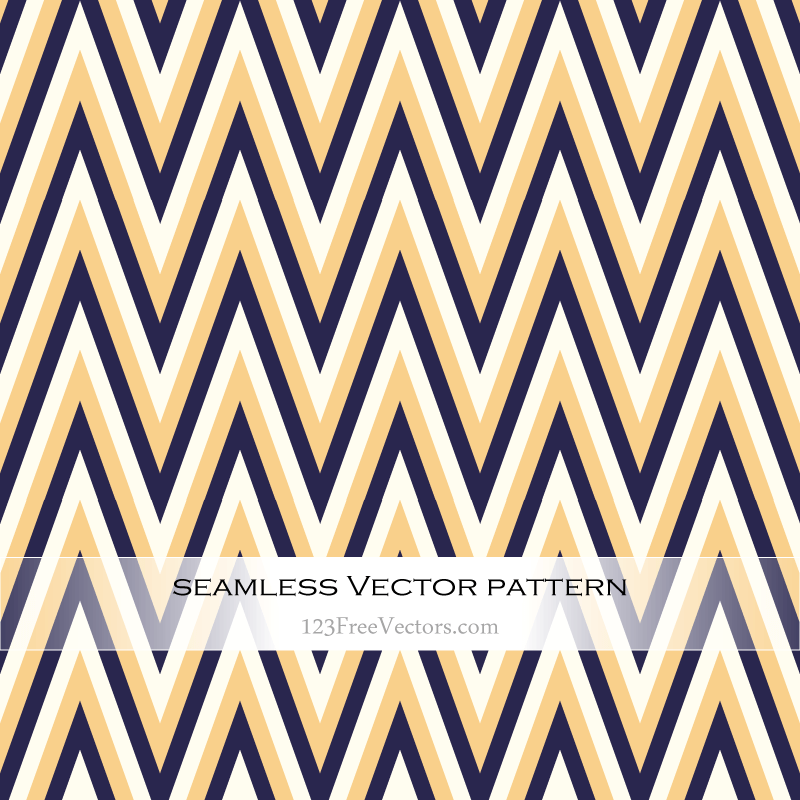 Retro Zigzag Pattern Background