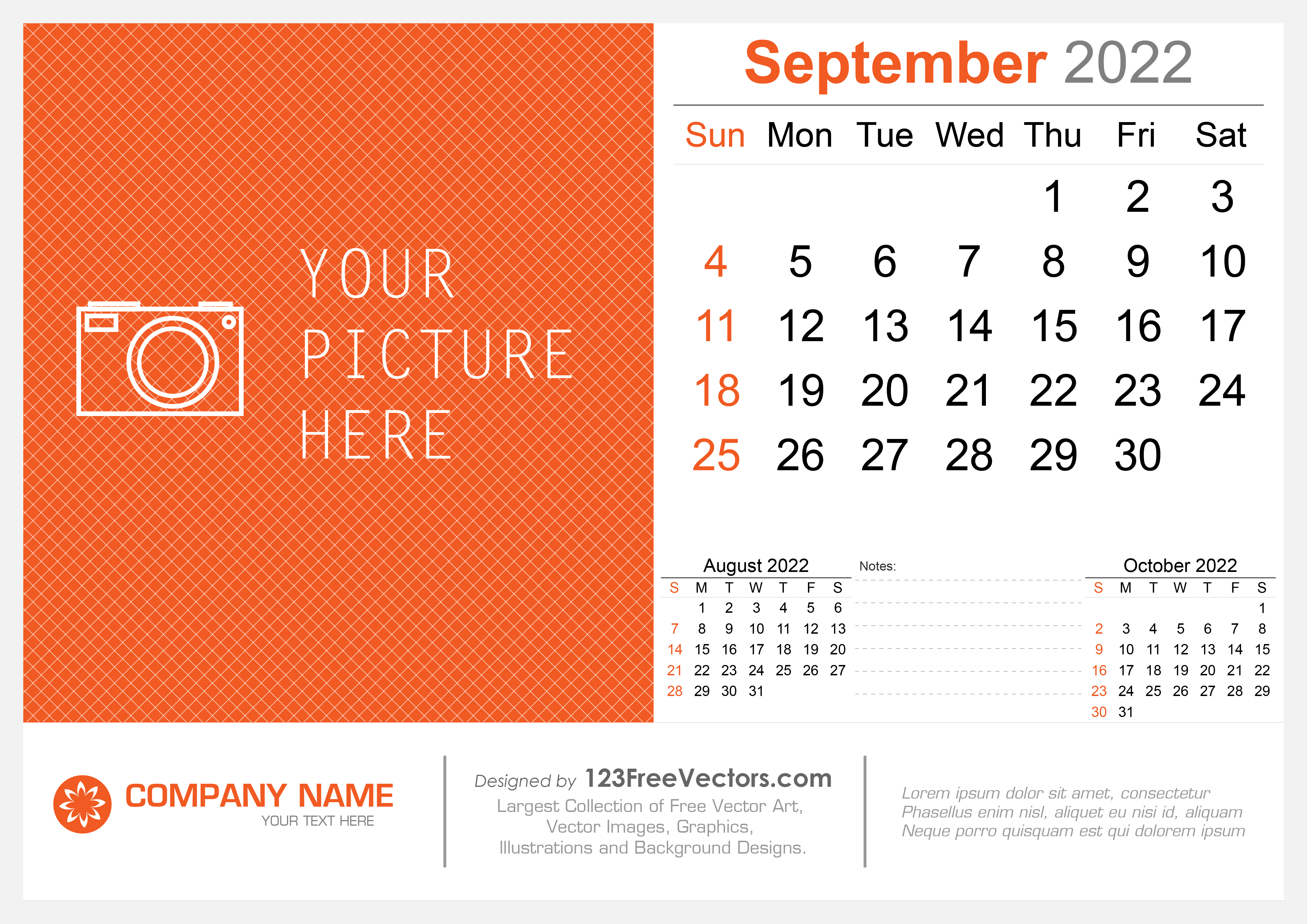 September 2022 Desktop Calendar Free September 2022 Desk Calendar