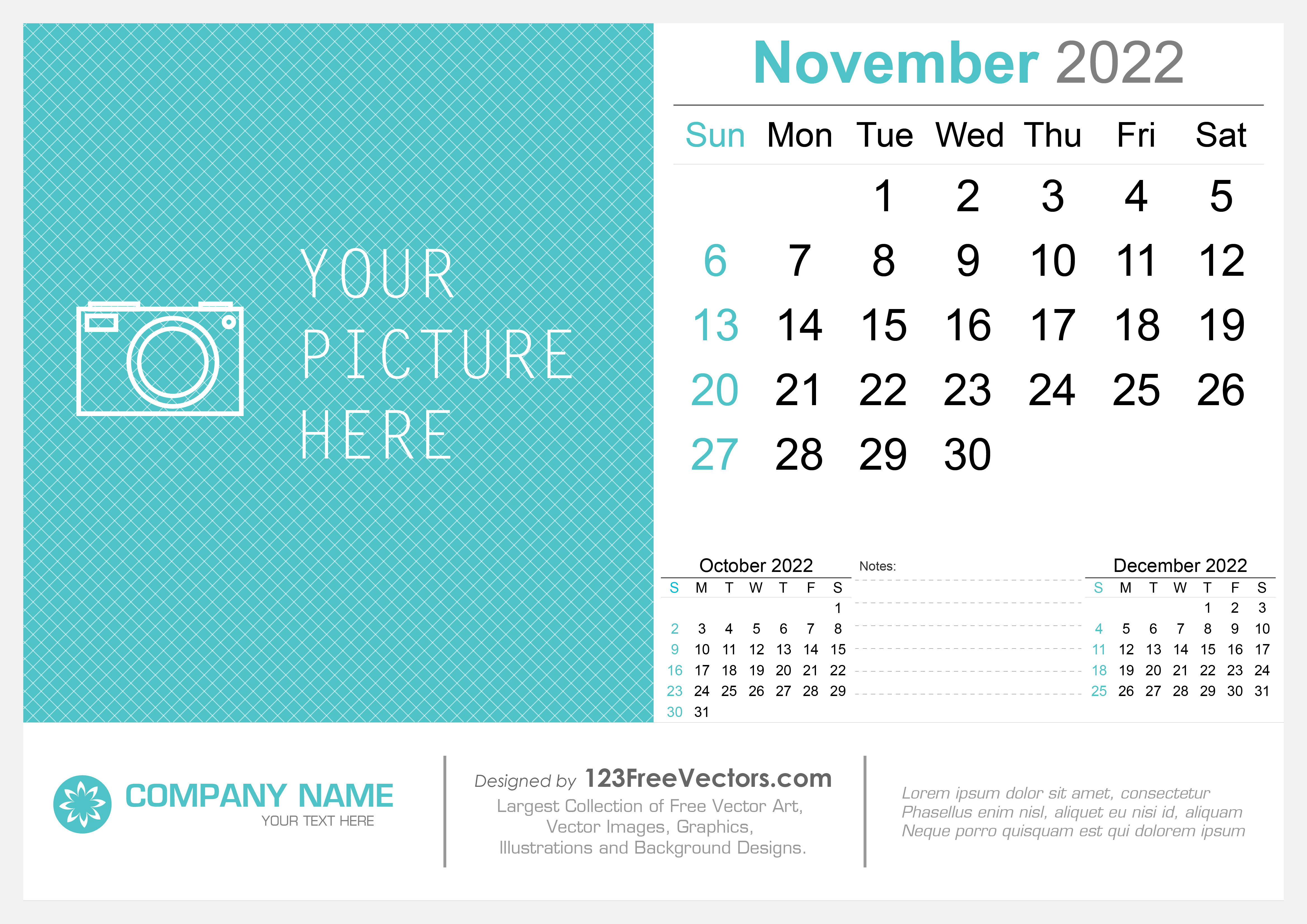 November 2022 Desktop Calendar Free November 2022 Desk Calendar