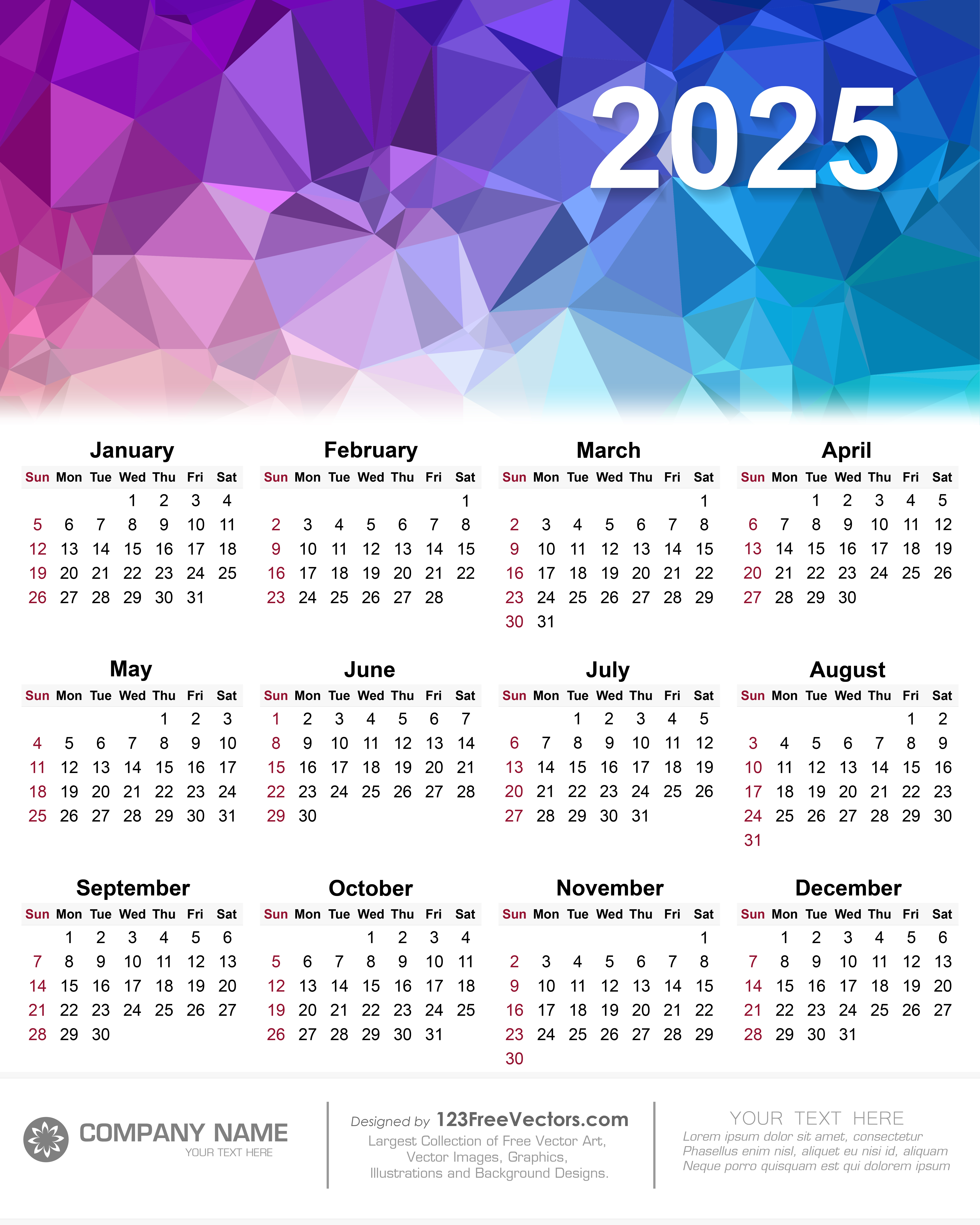 Free Calendar Download 2025
