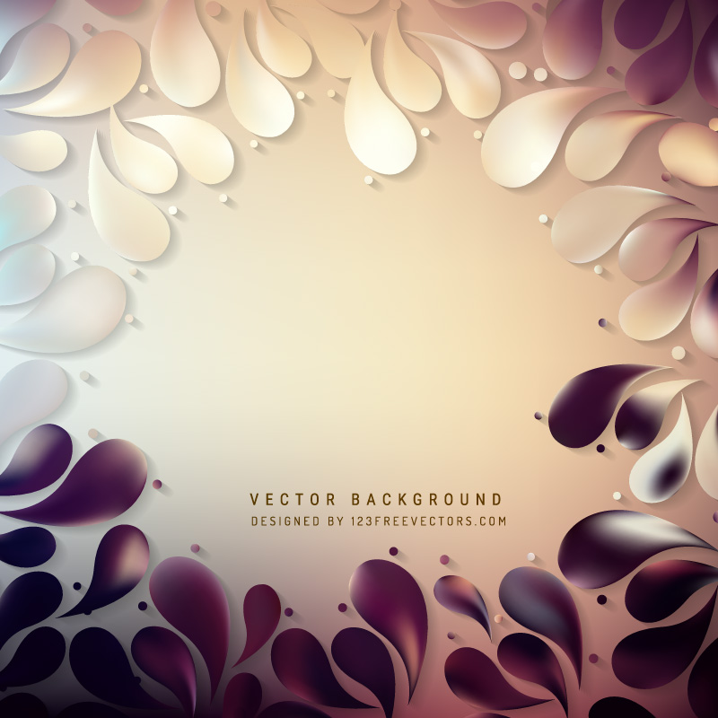 Abstract Arc Drops Background Template