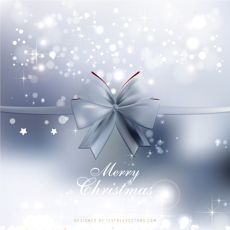 Christmas Bow Background