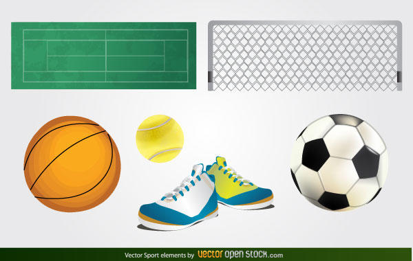 Free Vector Sport Elements