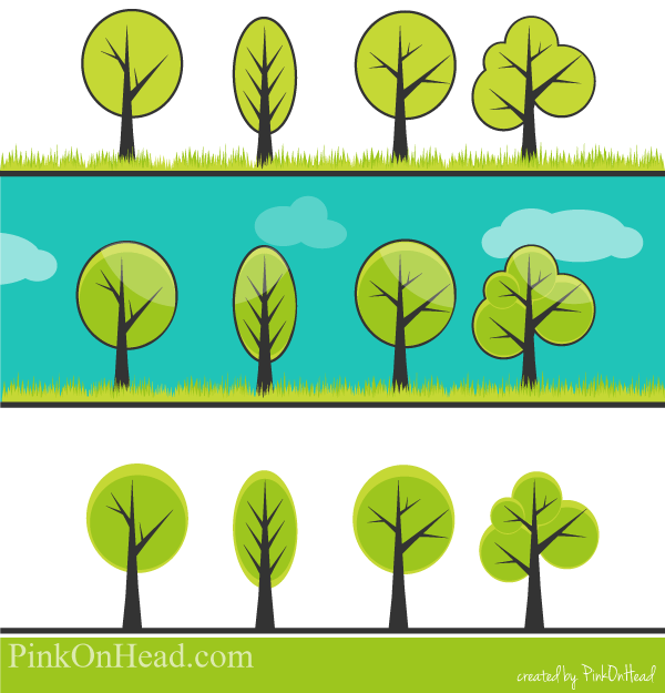 Tree Vector Set Free to Download