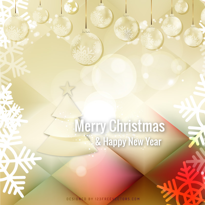 Christmas Balls Background Graphics
