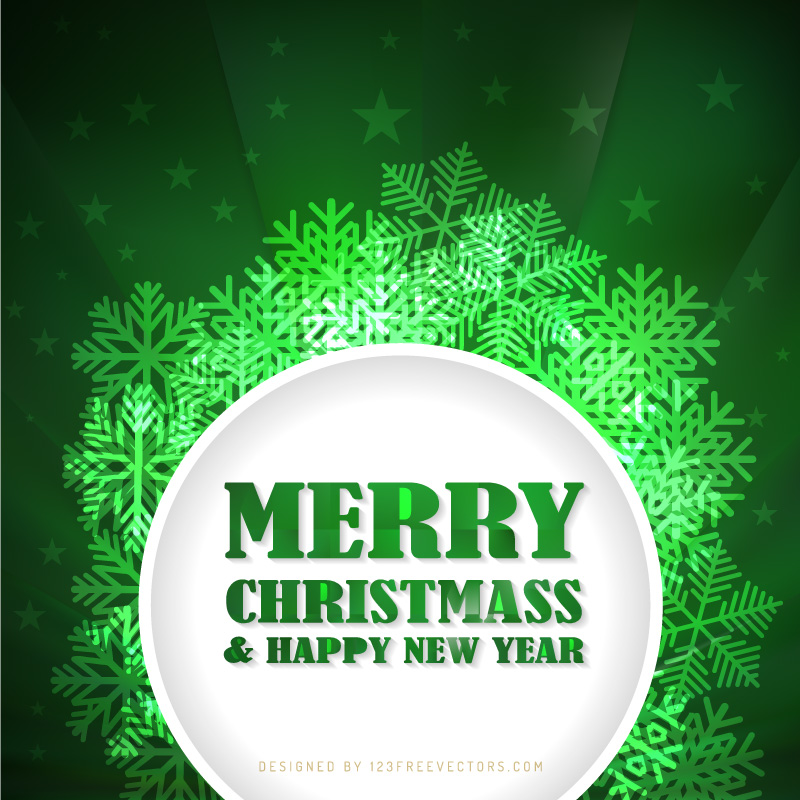 Merry Christmas and Happy New Year Banner Background Graphics