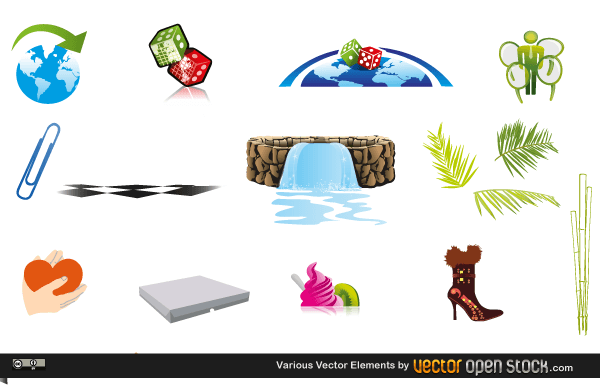 Various Vector Elements Illustration