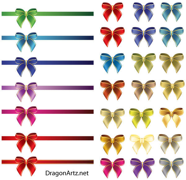 Free Ribbon Bow Vector
