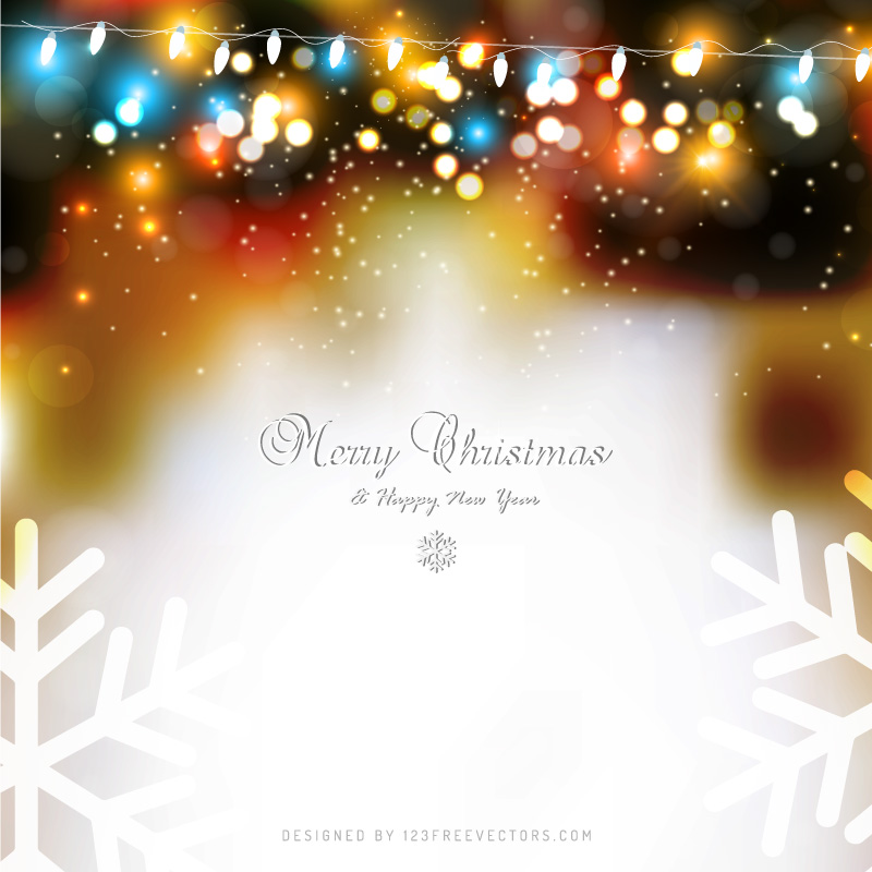 Christmas Lights Background