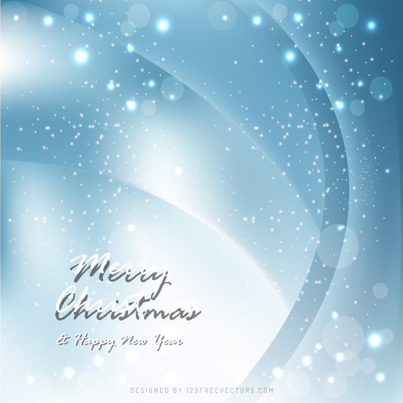 Light Blue Christmas Background Graphics