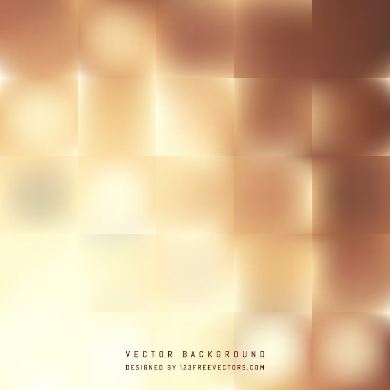 Abstract Light Brown Geometric Square Background