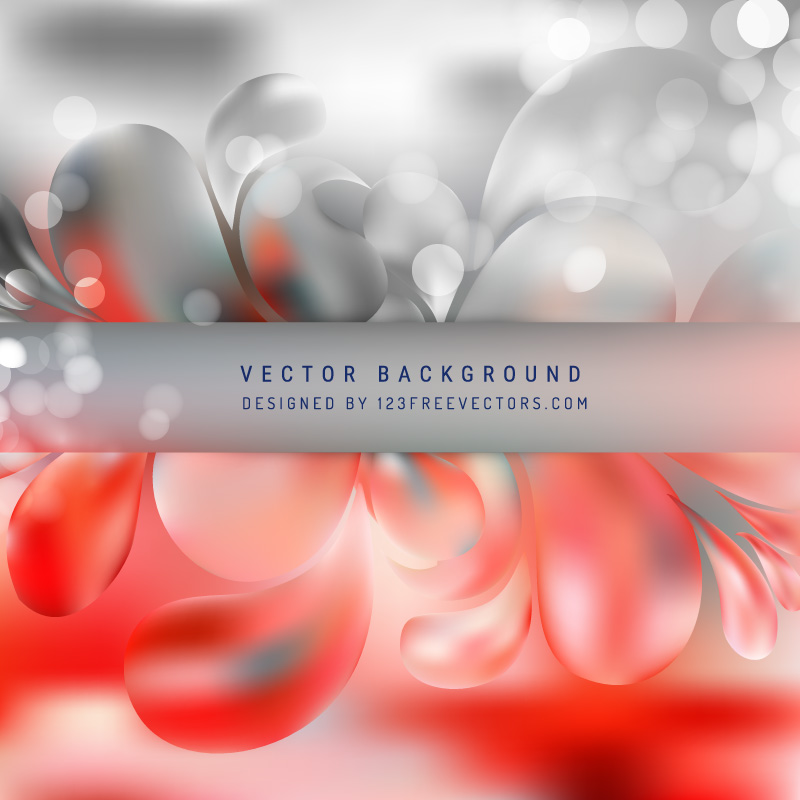 Abstract Red Gray Background Template