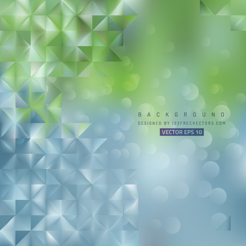 Blue Green Background Vector