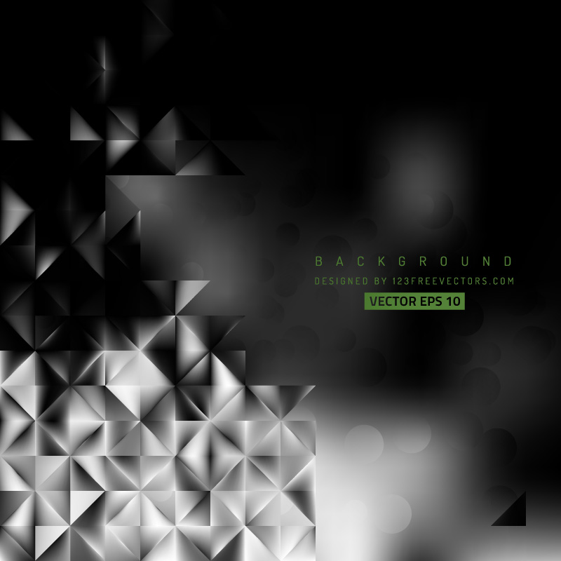 Abstract Black and Gray Background Template