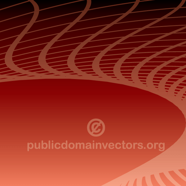 Vector Abstract Background with Flowing Lines