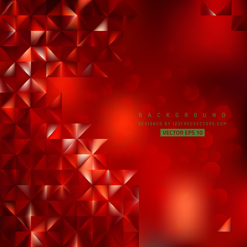 Abstract Red Background Template