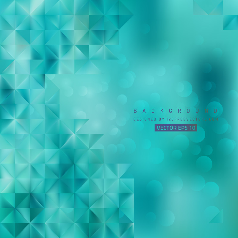 Turquoise Background Design