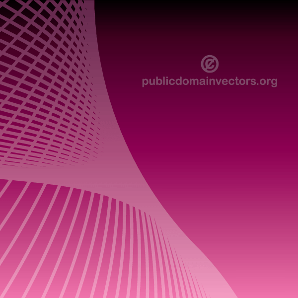 Abstract Purple Background Vector Graphics with Wave Lines