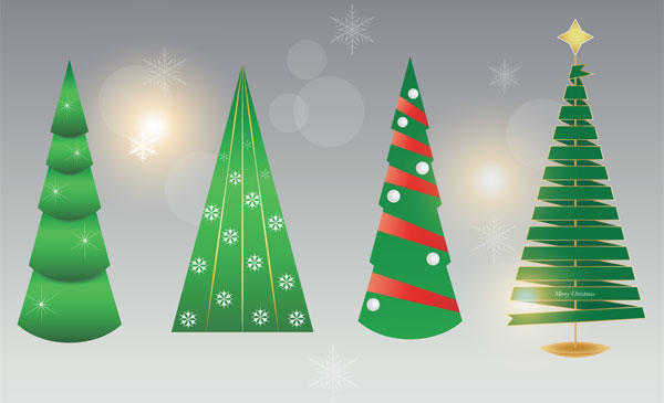 Free Christmas Tree Vector Image
