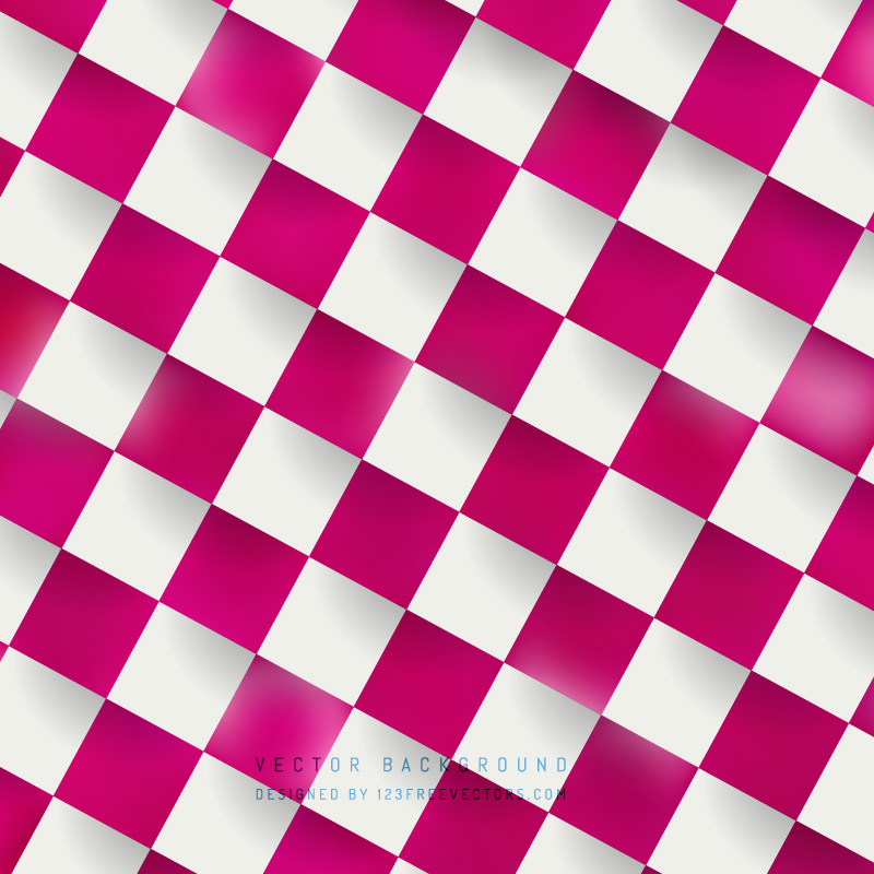 Red Violet Checkered Pattern Background Graphics