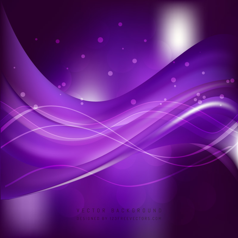 Dark Purple  Wave Background  Image