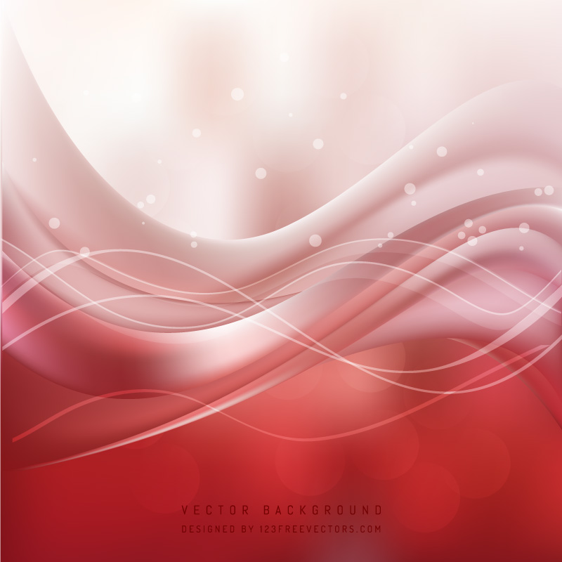 Light Red Wave Background Image