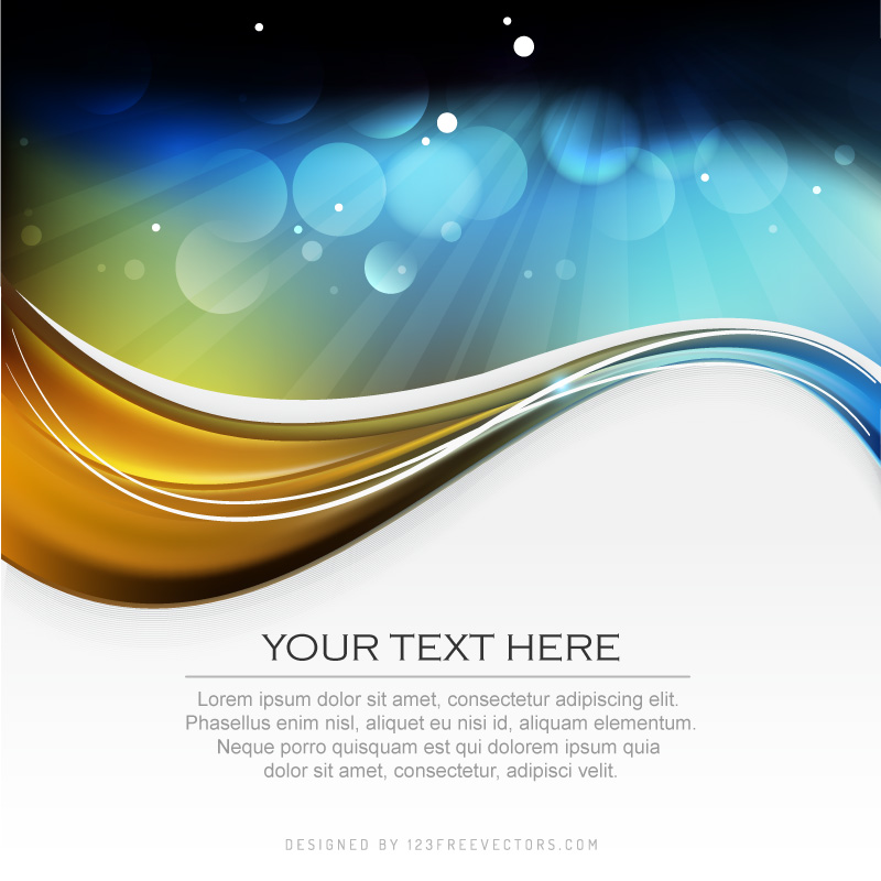 Dark Color Background Illustrator Template