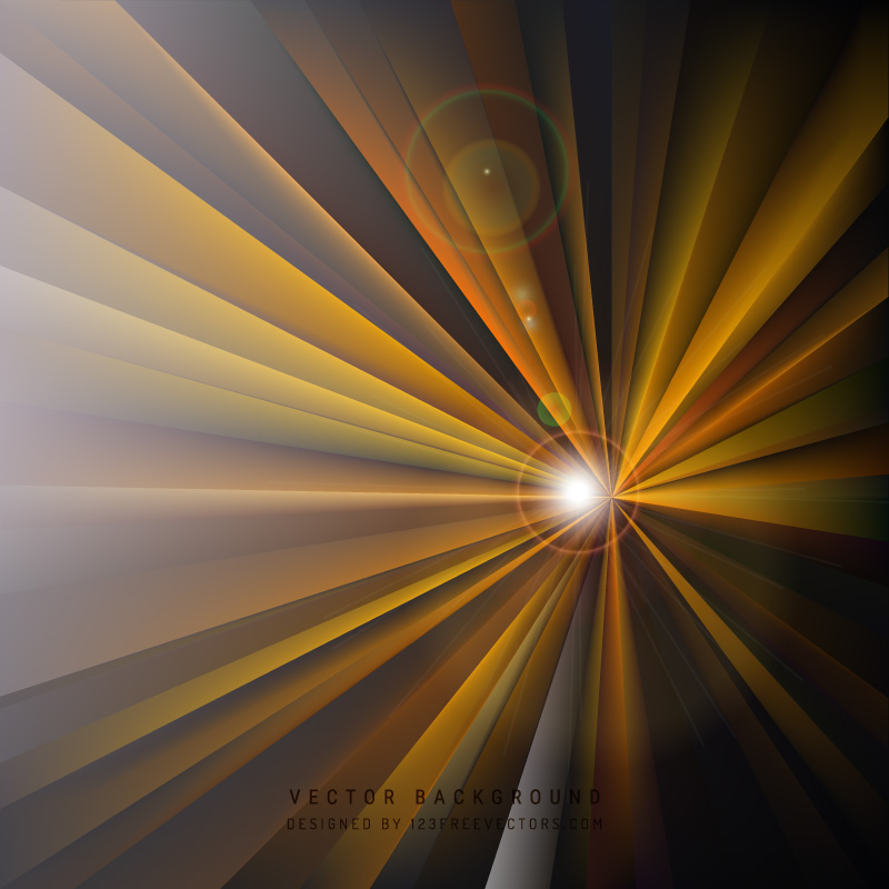 Black Orange Fire Burst Background Design