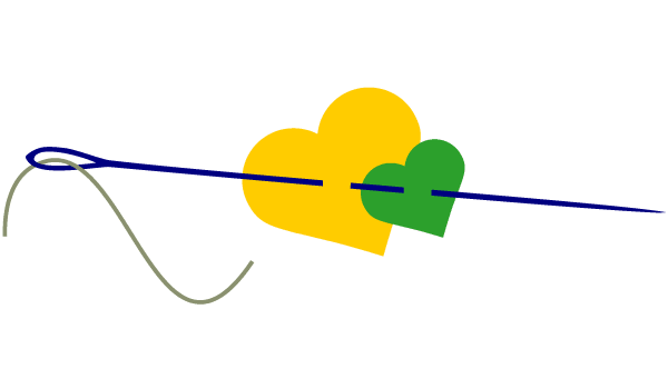 Needle in Heart Vector Free