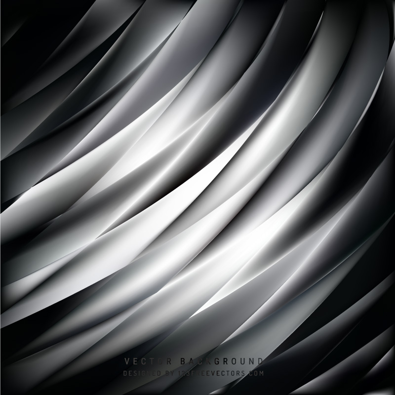 Abstract Black and White Background Illustrator