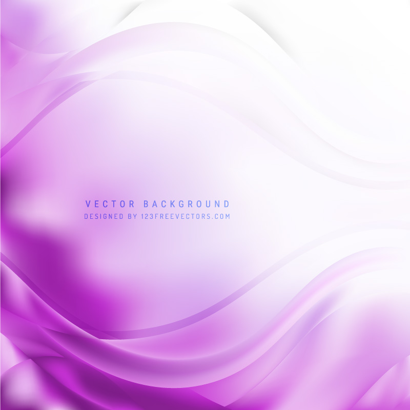 Abstract Light Purple Wave Background