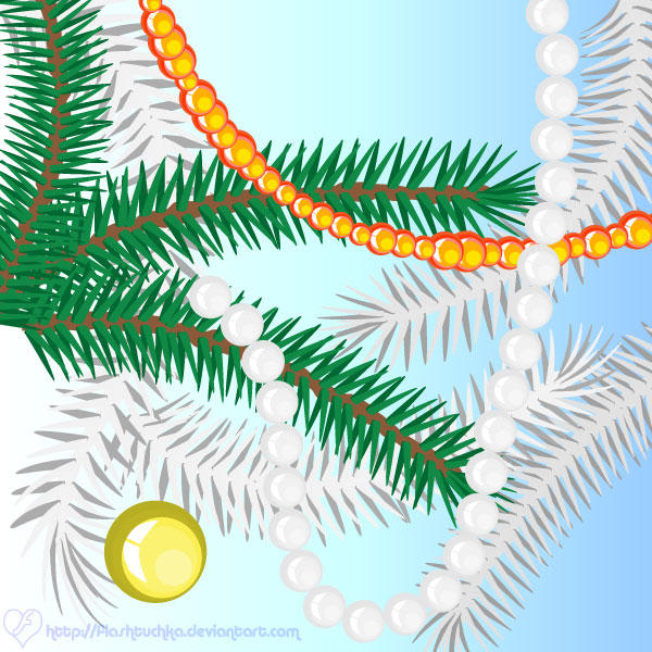 Free Christmas Tree Illustrator Brushes