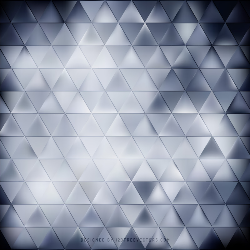 Abstract Dark Blue Triangle Background Pattern