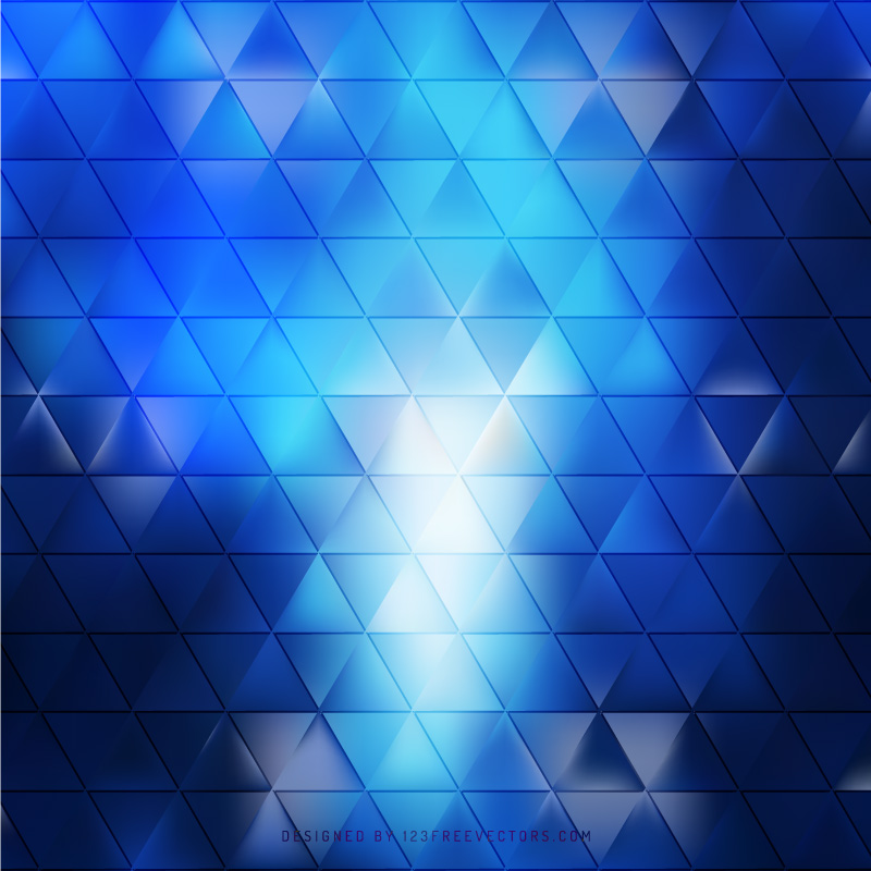 Abstract Navy Blue Triangle Background