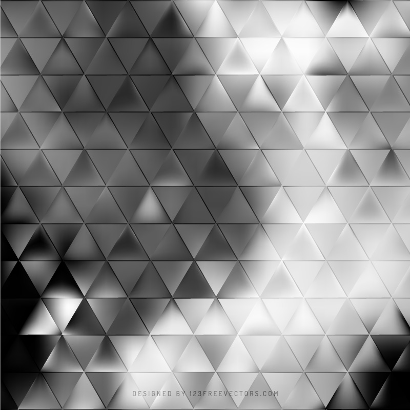 Black and Gray Triangle Background Pattern