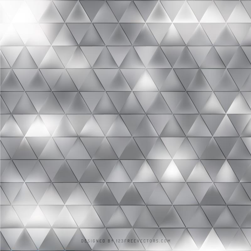 Gray Triangle Background Vector