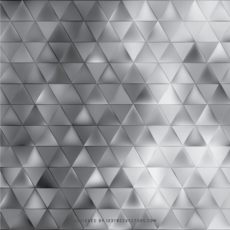 Abstract Gray Triangle