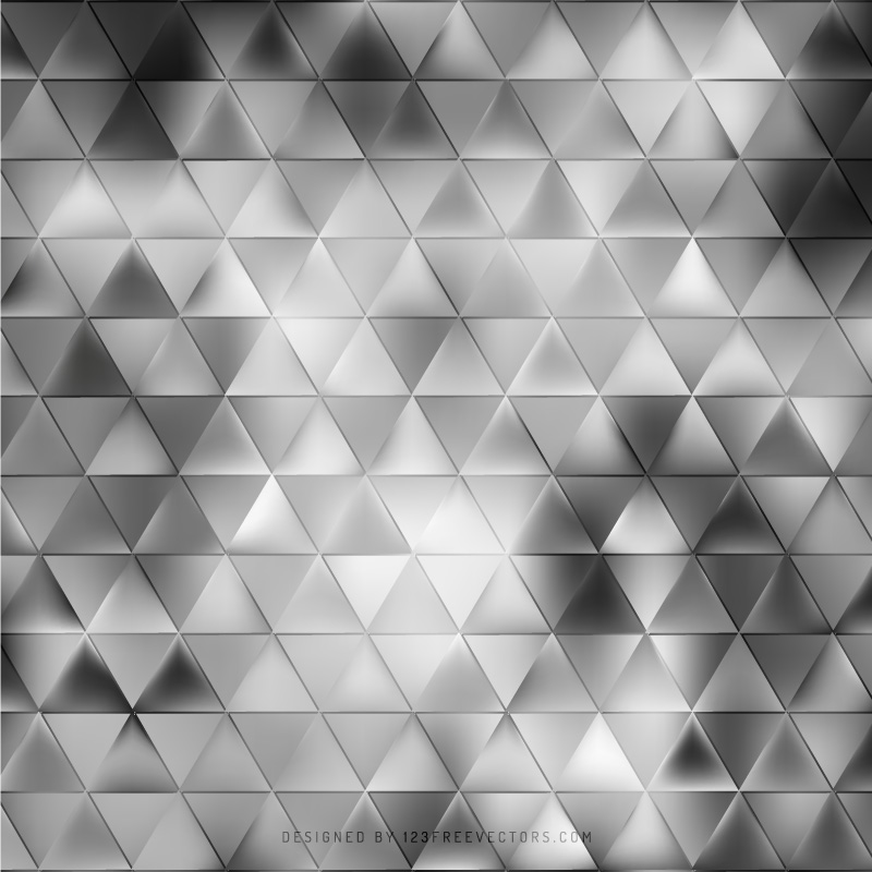 Abstract Gray Triangle Pattern